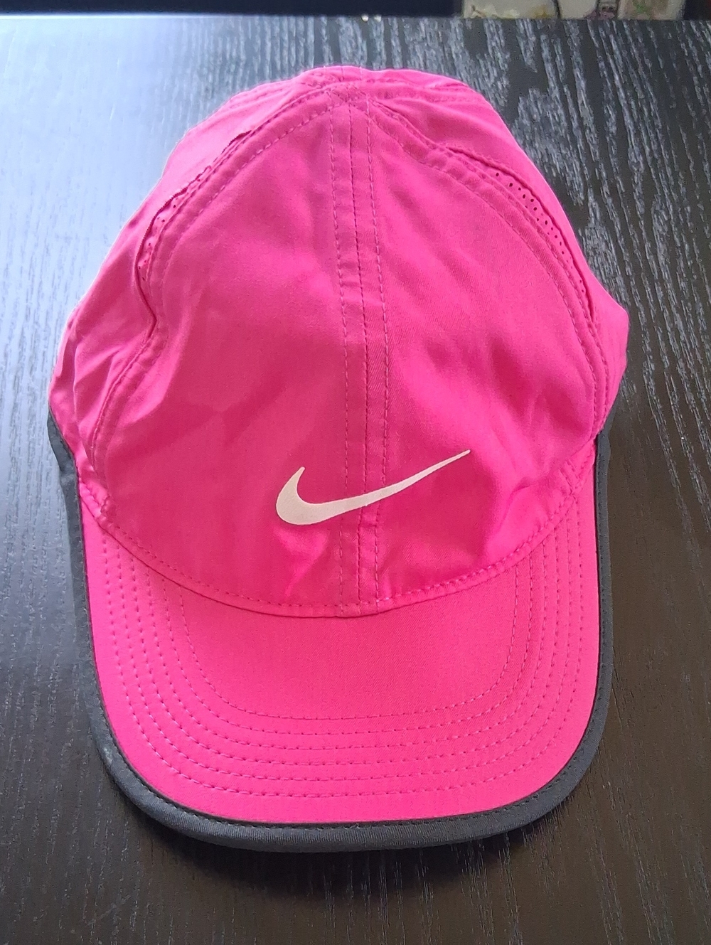 Nike Hot Pink Performance Cap with White Swoosh